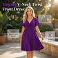📢📢40% OFF !! ⏰Elegant V-Neck Twist Front Dress with Pockets
