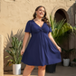 📢📢40% OFF !! ⏰Elegant V-Neck Twist Front Dress with Pockets
