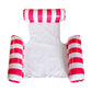 📢📢50% OFF !! ⏰Colorful Striped Inflatable Pool Float with Inflator