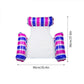 📢📢50% OFF !! ⏰Colorful Striped Inflatable Pool Float with Inflator