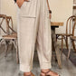 📢📢50% OFF !! ⏰Women's Relaxed Fit Cuffed Ankle Pants