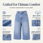 📢📢35% OFF !! ⏰Women's Relaxed-Fit Denim Bermuda Shorts