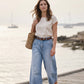 📢📢35% OFF !! ⏰Women's Relaxed-Fit Denim Bermuda Shorts