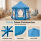 📢📢50% OFF !! ⏰Children's Hexagonal Castle Tent with Mesh Curtains