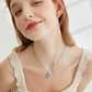 📢📢50% OFF !! ⏰Elegant Blue Teardrop Necklace for Women