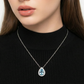 📢📢50% OFF !! ⏰Elegant Blue Teardrop Necklace for Women