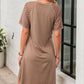 📢📢50% OFF !! ⏰Women’s Elegant Dress with Lace Hollow Sleeves