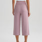 📢📢35% OFF !! ⏰Women's High-Waist Wide-Leg Capri Pants
