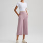 📢📢35% OFF !! ⏰Women's High-Waist Wide-Leg Capri Pants