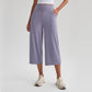 📢📢35% OFF !! ⏰Women's High-Waist Wide-Leg Capri Pants
