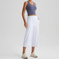 📢📢35% OFF !! ⏰Women's High-Waist Wide-Leg Capri Pants