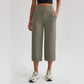 📢📢35% OFF !! ⏰Women's High-Waist Wide-Leg Capri Pants