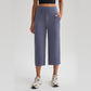 📢📢35% OFF !! ⏰Women's High-Waist Wide-Leg Capri Pants
