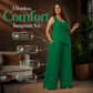 📢📢40% OFF !! ⏰Women‘s Plus Size Textured Tank and Relaxed Fit Pants Set