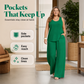 📢📢40% OFF !! ⏰Women‘s Plus Size Textured Tank and Relaxed Fit Pants Set