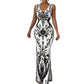 📢📢40% OFF !! ⏰Women's Classic Floral Print Maxi Dress