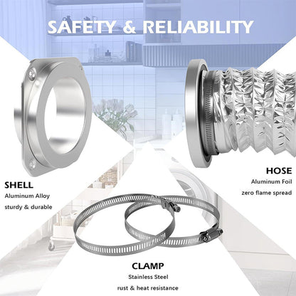📢📢40% OFF !! ⏰Magnetic Dryer Vent Coupling Connector Kit