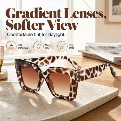 📢📢50% OFF !! ⏰Statement Square Sunglasses