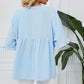 📢📢50% OFF !! ⏰Women's V Neck Short Sleeve Casual Blouses Tops