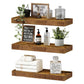 📢📢40% OFF !! ⏰Minimalist Wooden Floating Wall Shelves