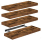 📢📢40% OFF !! ⏰Minimalist Wooden Floating Wall Shelves