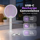 📢📢50% OFF !! ⏰2-in-1 Rechargeable Electric Fly Swatter