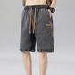 📢📢35% OFF !! ⏰Men's Summer Lightweight Denim Shorts Loose Fit Casual Five-Point Pants
