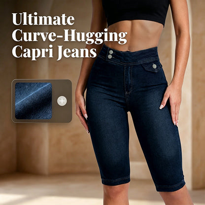 📢📢35% OFF !! ⏰Women's Skinny Capri Jeans