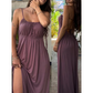 📢📢50% OFF !! ⏰Women's Drawstring Spaghetti Strap Dress