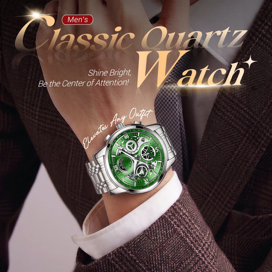 📢📢40% OFF !! ⏰Men's Classic Quartz Watch