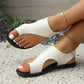 📢📢50% OFF !! ⏰Women's Flat Toe Ring Sandals