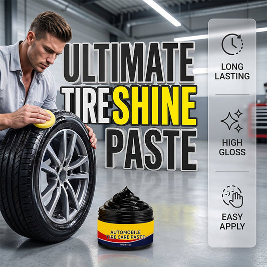 📢📢50% OFF !! ⏰Car Tire Restorer and Shine Paste