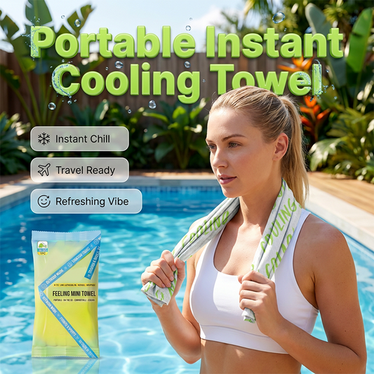 📢📢50% OFF !! ⏰Instant Cooling Towel