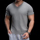 📢📢50% OFF !! ⏰Breathable V-Neck Knit Tee