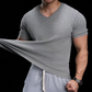 📢📢50% OFF !! ⏰Breathable V-Neck Knit Tee