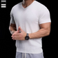 📢📢50% OFF !! ⏰Breathable V-Neck Knit Tee