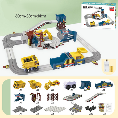 📢📢40% OFF !! ⏰Interactive Electric Quarry Adventure Train & Track Set