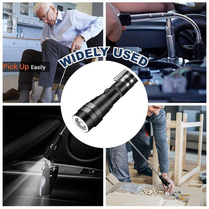📢📢50% OFF !! ⏰Multifunctional Magnetic Telescopic Flashlight