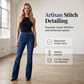 📢📢40% OFF !! ⏰Women's Classic Slim Fit Stretch Flare Jeans