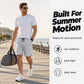 📢📢50% OFF !! ⏰Men's Quick Dry Sports Shorts with Zipper Pockets