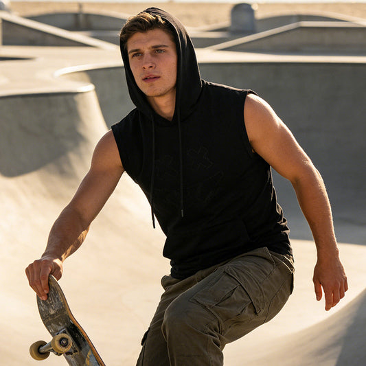 📢📢50% OFF !! ⏰Men's Casual Sleeveless Hoodie Vest