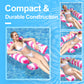 📢📢50% OFF !! ⏰Inflatable Stripe Pool Float Lounge Chair