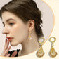 📢📢50% OFF !! ⏰Women's Gold-Plated Teardrop Earrings