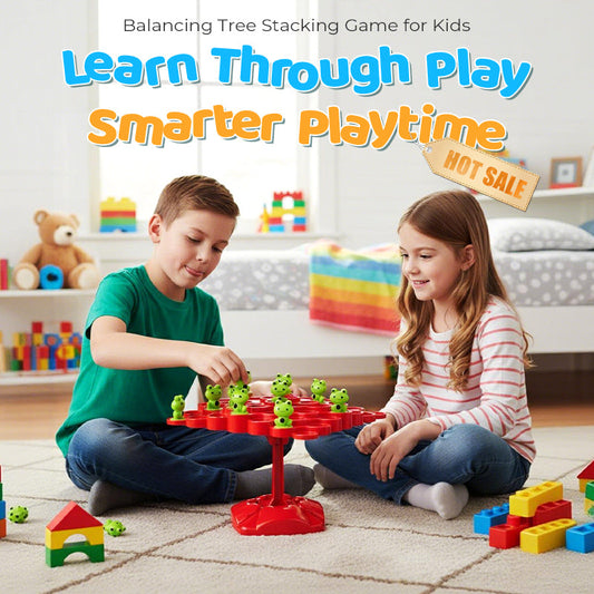 📢📢50% OFF !! ⏰Balancing Tree Stacking Game for Kid
