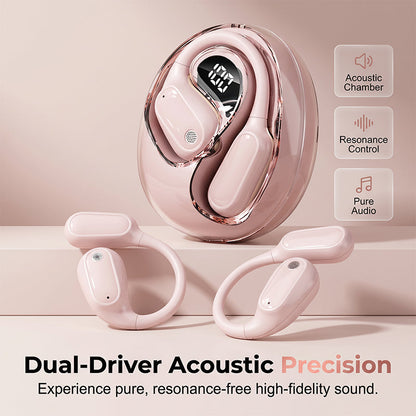 📢📢35% OFF !! ⏰Open-Ear Clip-On Bluetooth Earbuds