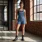📢📢40% OFF !! ⏰Women's Casual Denim Short Overalls