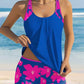 📢📢50% OFF !! ⏰Women's Print Tankini & Shorts 2-Piece Swimwear Set