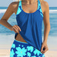 📢📢50% OFF !! ⏰Women's Print Tankini & Shorts 2-Piece Swimwear Set