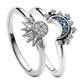 📢📢50% OFF !! ⏰Celestial Couple Ring Set