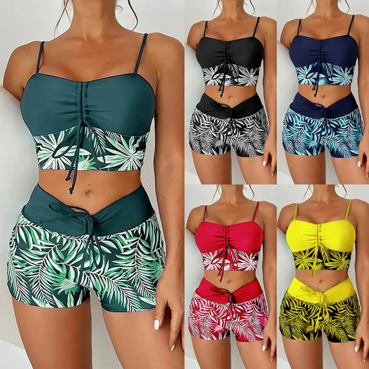 📢📢40% OFF !! ⏰Women’s Printed Two-Piece Swimsuit